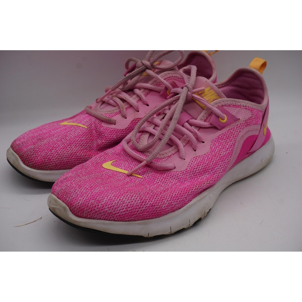 Nike Flex Trainer 9 Shoes Pink Mesh Running Sneakers AQ7491-600 Women's Size 9.5